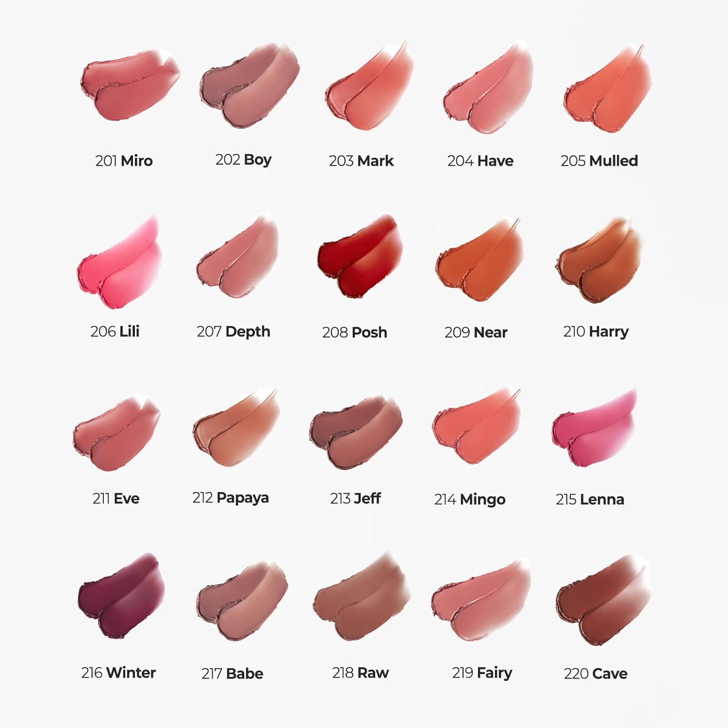 Laka 24HR Bonding Glow Lipstick, 3.7g/0.13oz., Long Lasting High-Shine Lipstick with Rich Color & Glassy Finish (#219 Fairy)
